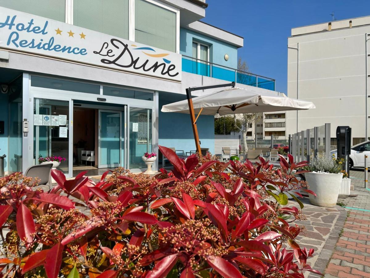Hotel-Residence-B&B Le Dune Beach Service Included Lido Adriano Exterior foto