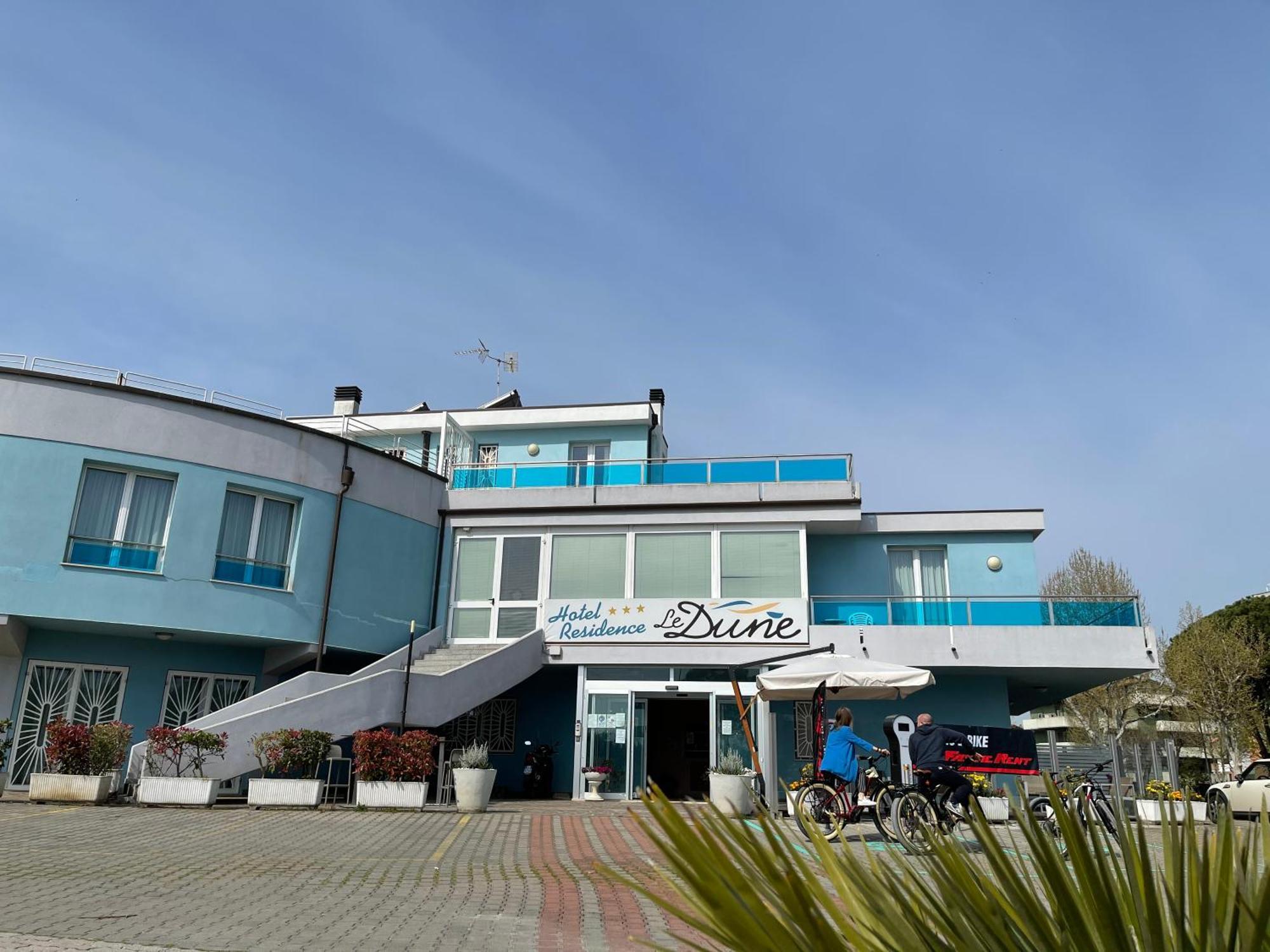 Hotel-Residence-B&B Le Dune Beach Service Included Lido Adriano Exterior foto