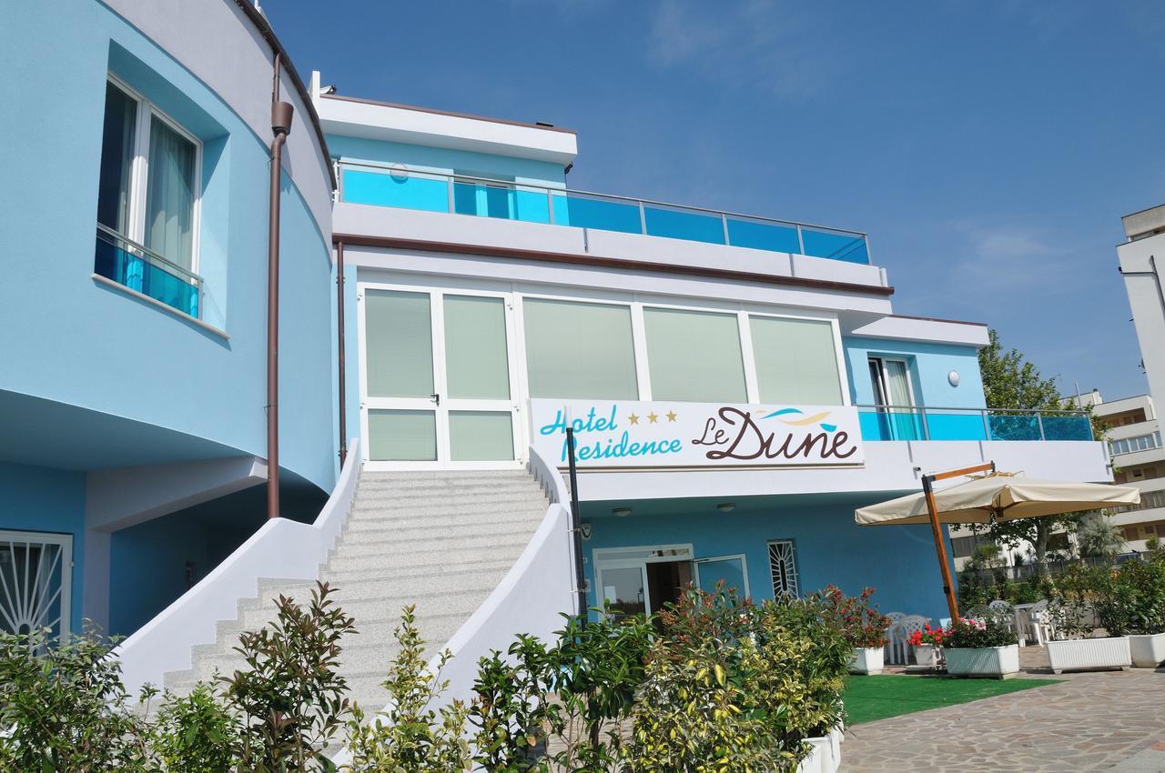 Hotel-Residence-B&B Le Dune Beach Service Included Lido Adriano Exterior foto